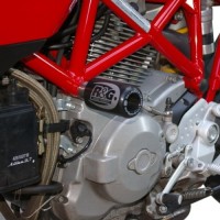 R&G CP0097BL Aero padací chrániče Ducati Monster/MTS Multistrada/Monster S4RS černé